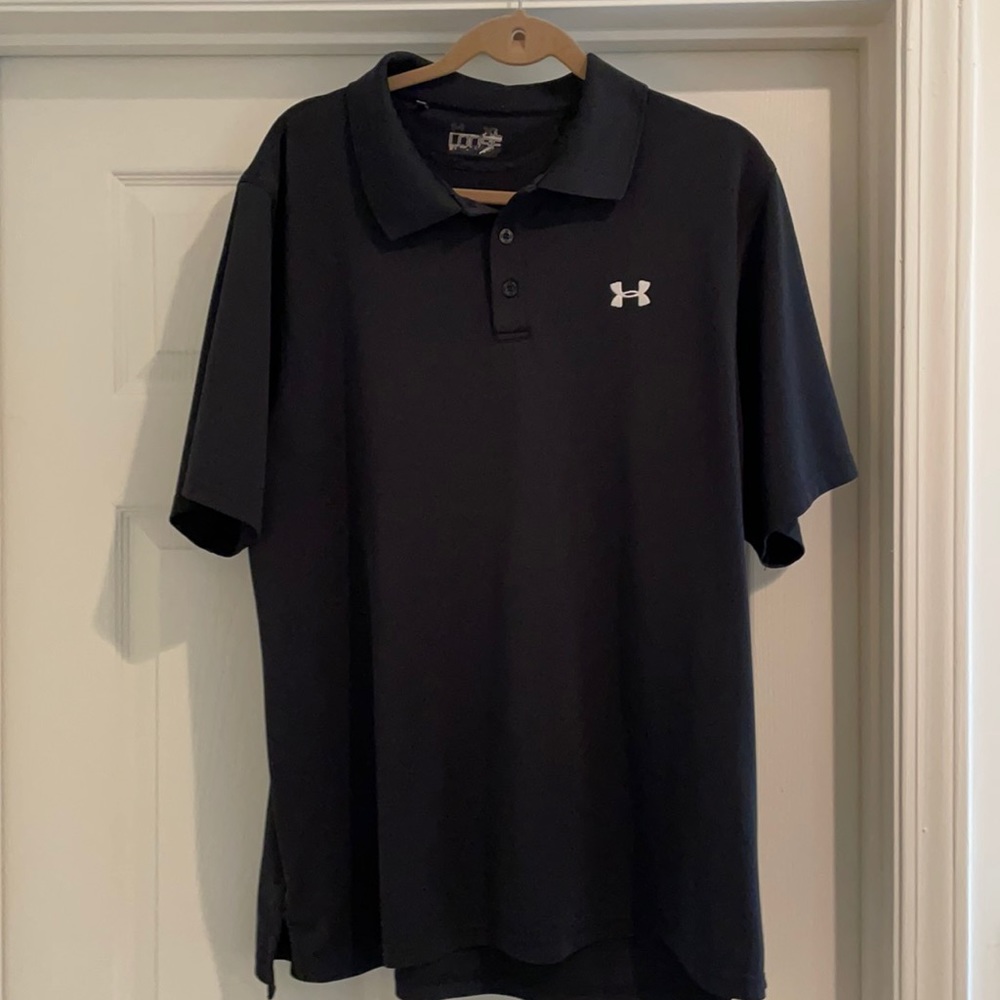 Under Armour golf shirt men’s XXl Black